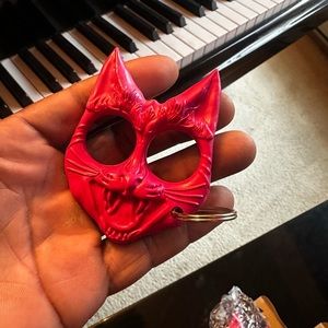 hard plastic key chain & defender for women- A girl could do some serious damage